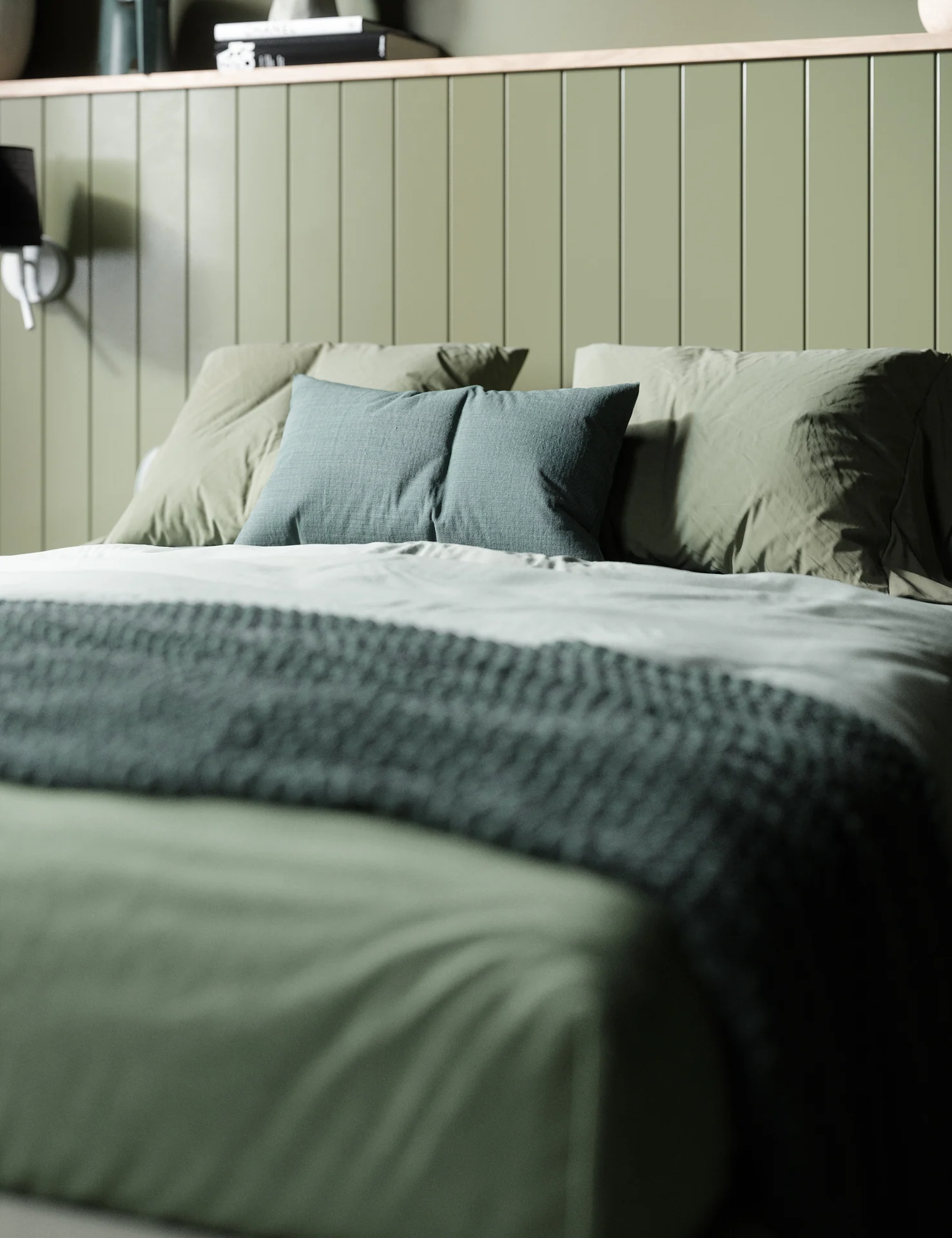 Bedroom Scene, view 7 — 3D visualization by Bend Photons